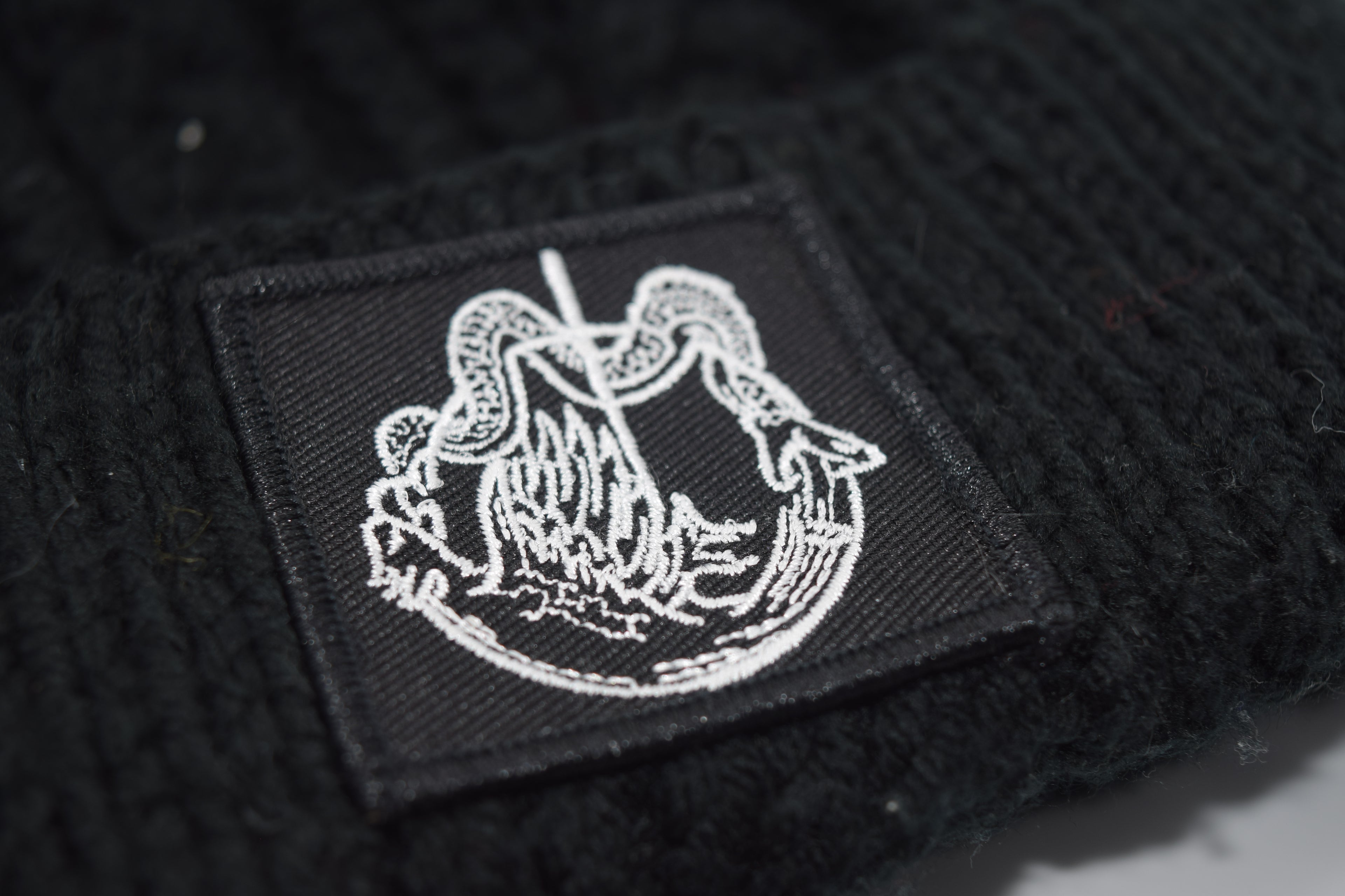 Snake & Eagle Logo Iron-On Patches