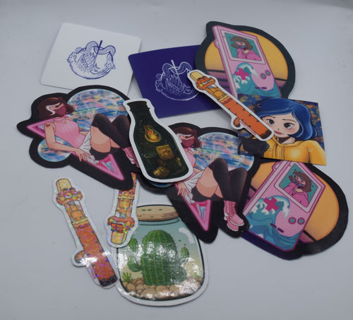 Di-cut Vinyl Stickers