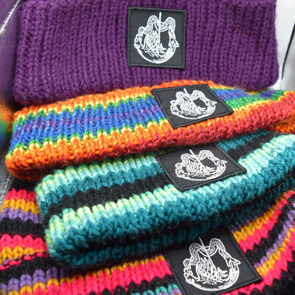 Hand Knitted Beanie - Hardy Acrylic