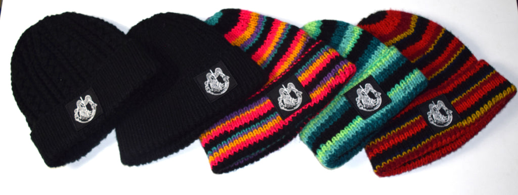 Hand Knitted Beanie - Hardy Acrylic