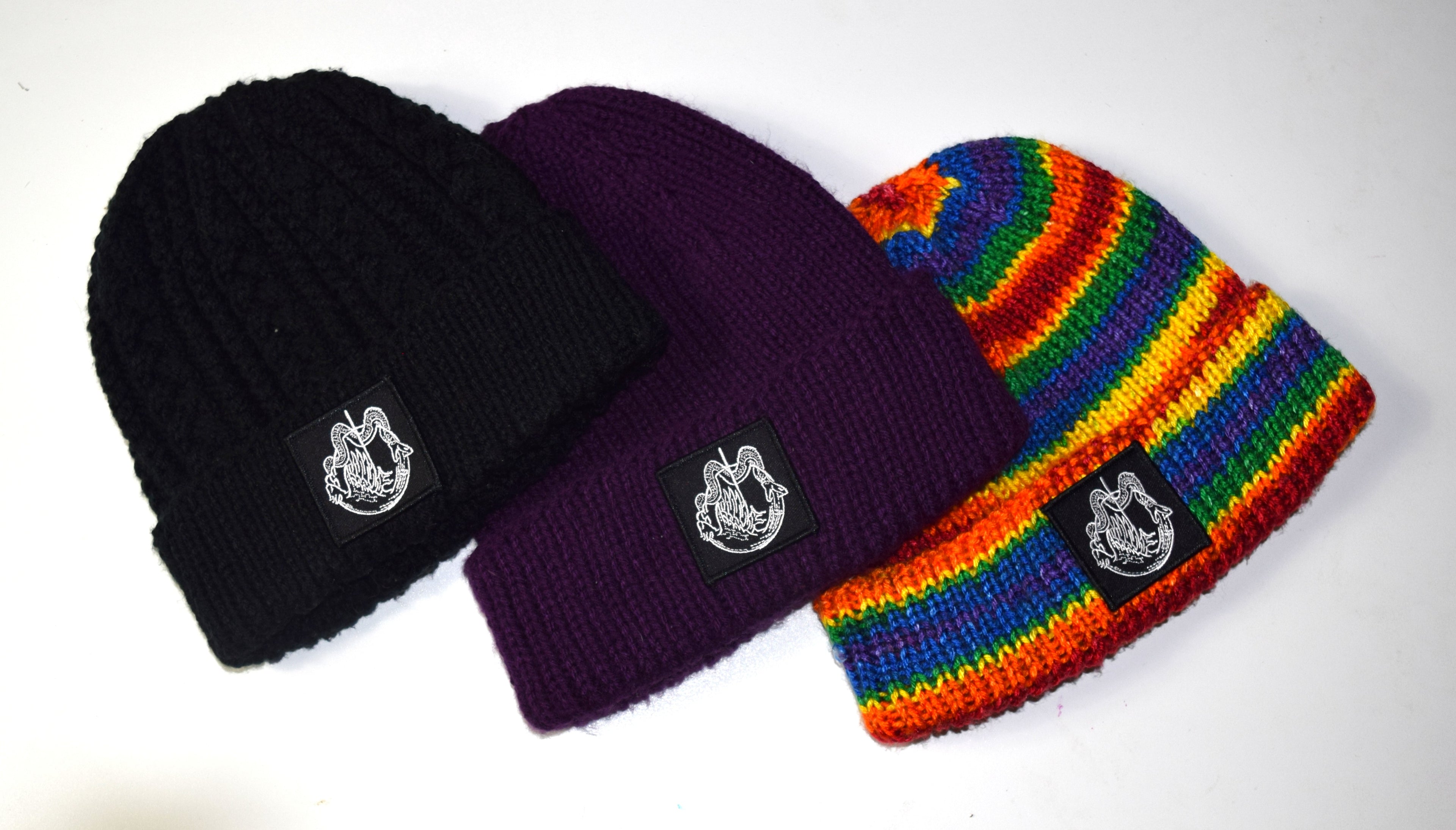 Hand Knitted Beanie - Hardy Acrylic