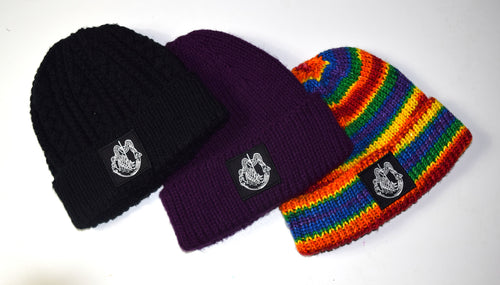 Hand Knitted Beanie - Hardy Acrylic