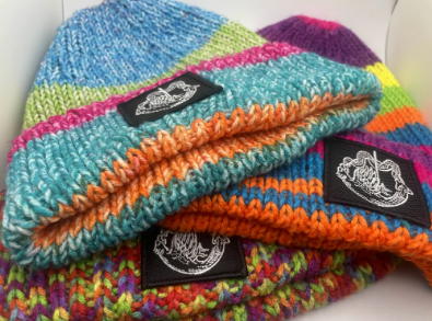Hand Knitted Beanie - Hardy Acrylic